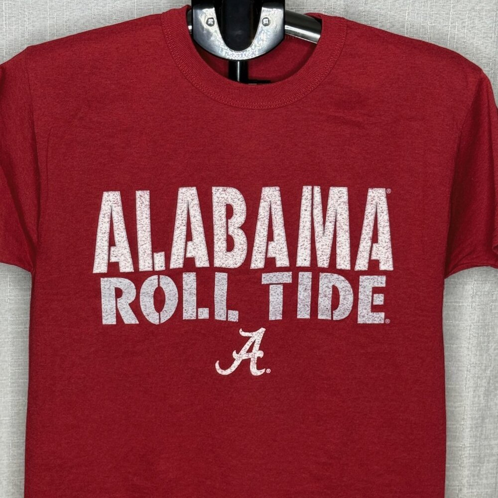 NWT - Russell Athletic - University of Alabama Short Sleeve Shirt - Youth Small